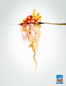 ایده تبلیغاتی پودر لباسشویی Bold