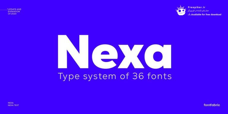 فونت پولی nexa