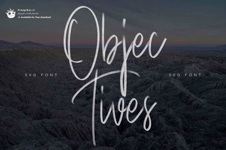 فونت پولی objectives