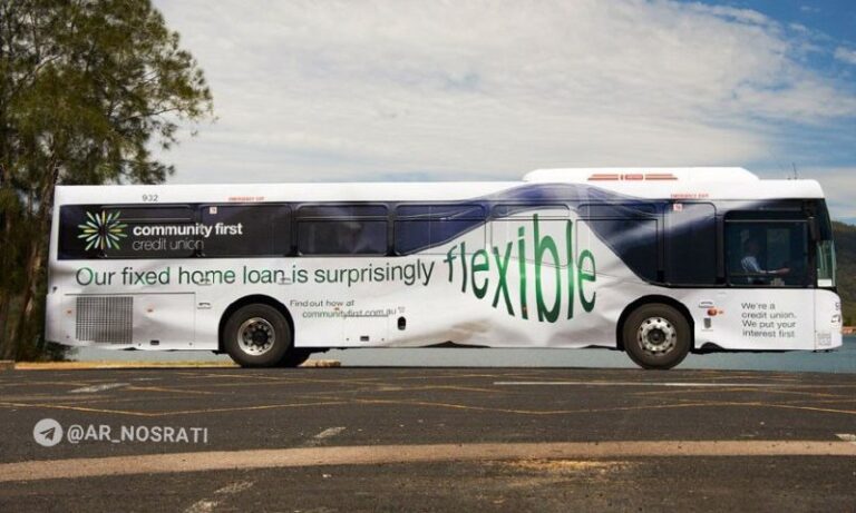 ایده تبلیغاتی موسسه اعتباری در استرالیا