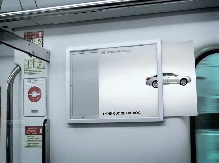 ایده تبلیغاتی مترو