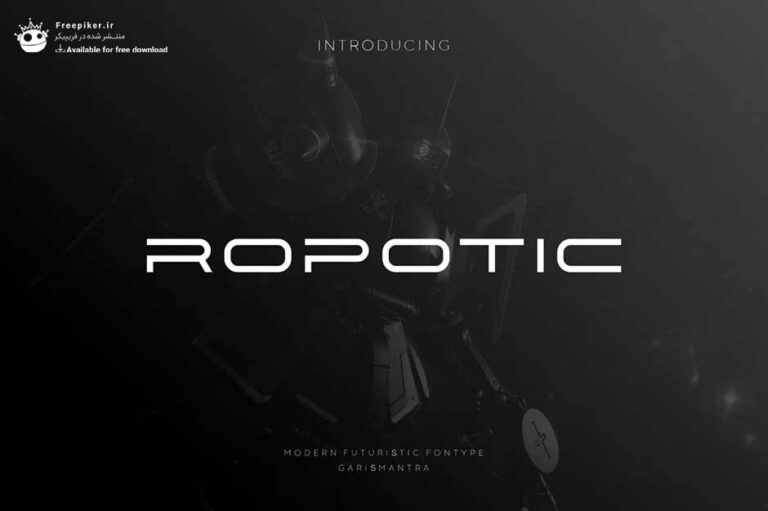 فونت پولی ropotic