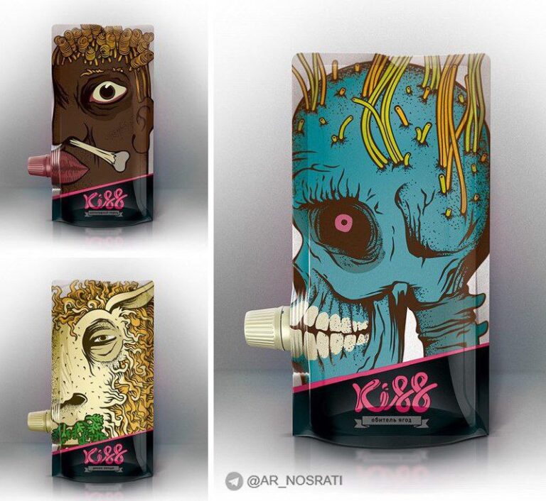 بسته بندی خلاقانه نوشیدنی