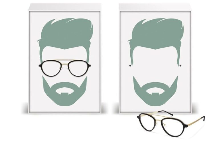 بسته بندی خلاقانه عینک