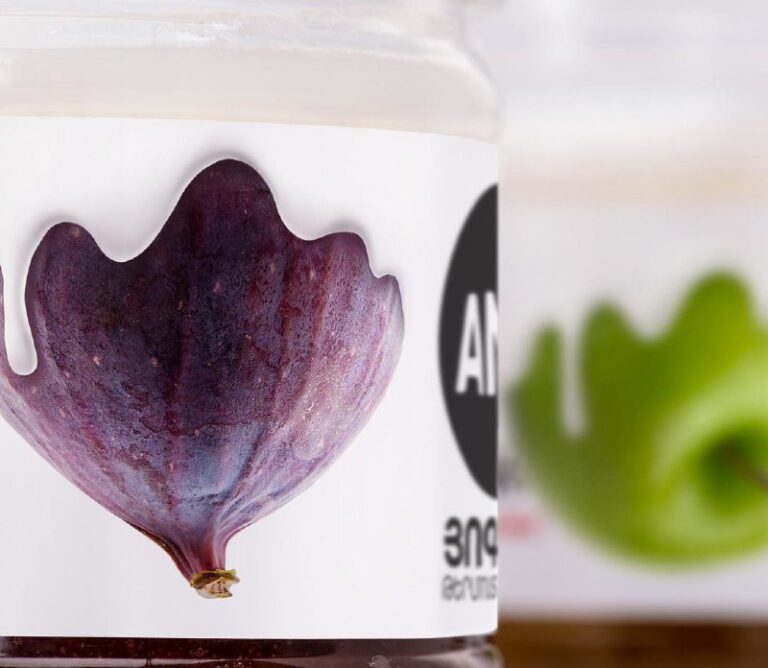 بسته بندی خلاقانه ماست‌