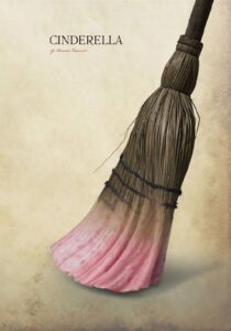 کمپین تبلیغاتی گرافیک جلد کتاب سیندرلا