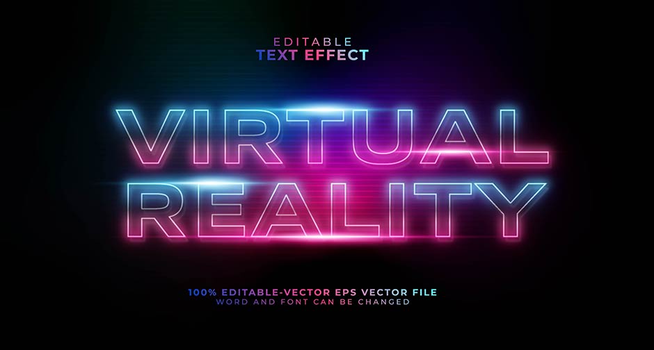فونت پولی virtual reality