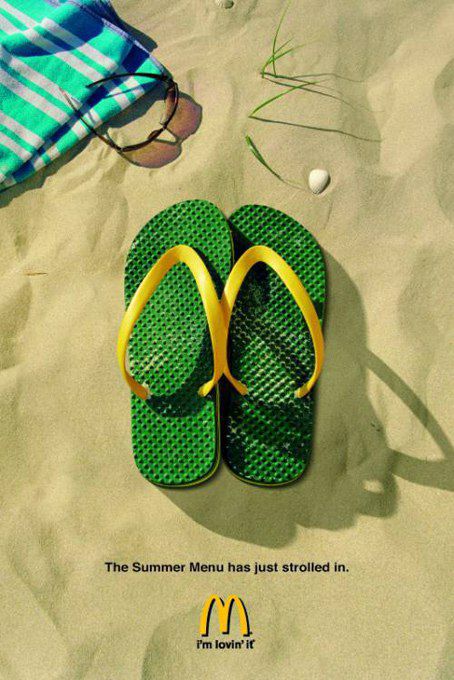 کمپین تبلیغاتی مک دونالد و منوی تابستانی‌اش