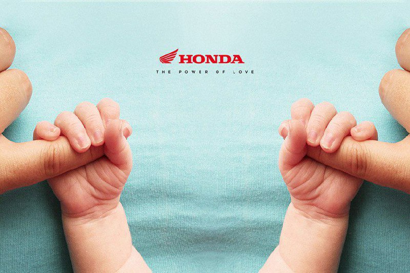 کمپین تبلیغاتی موتور هوندا