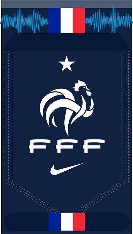 مجموعه تصویر زمینه فوتبالی و جذاب و با کیفیت تیم ملی فرانسه