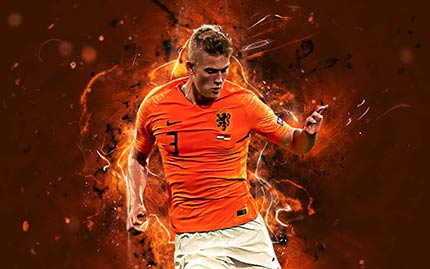 مجموعه تصویر زمینه فوتبالی و جذاب و با کیفیت تیم ملی فوتبال هلند