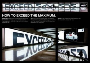 آگهی تبلیغاتی خلاقانه BMW