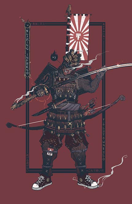 مجموعه تصویر زمینه فوق العاده با کیفیت و جدید سامورایی samurai