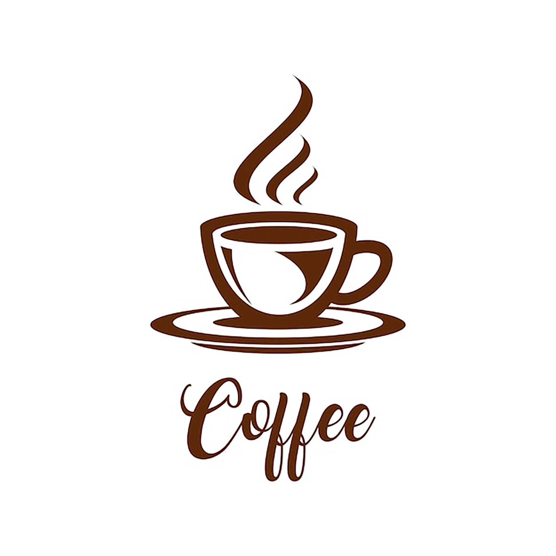 لوگوی قهوه مرتبط با کافی شاپ