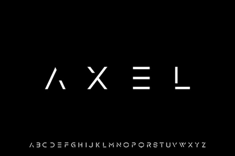 فونت AXEL