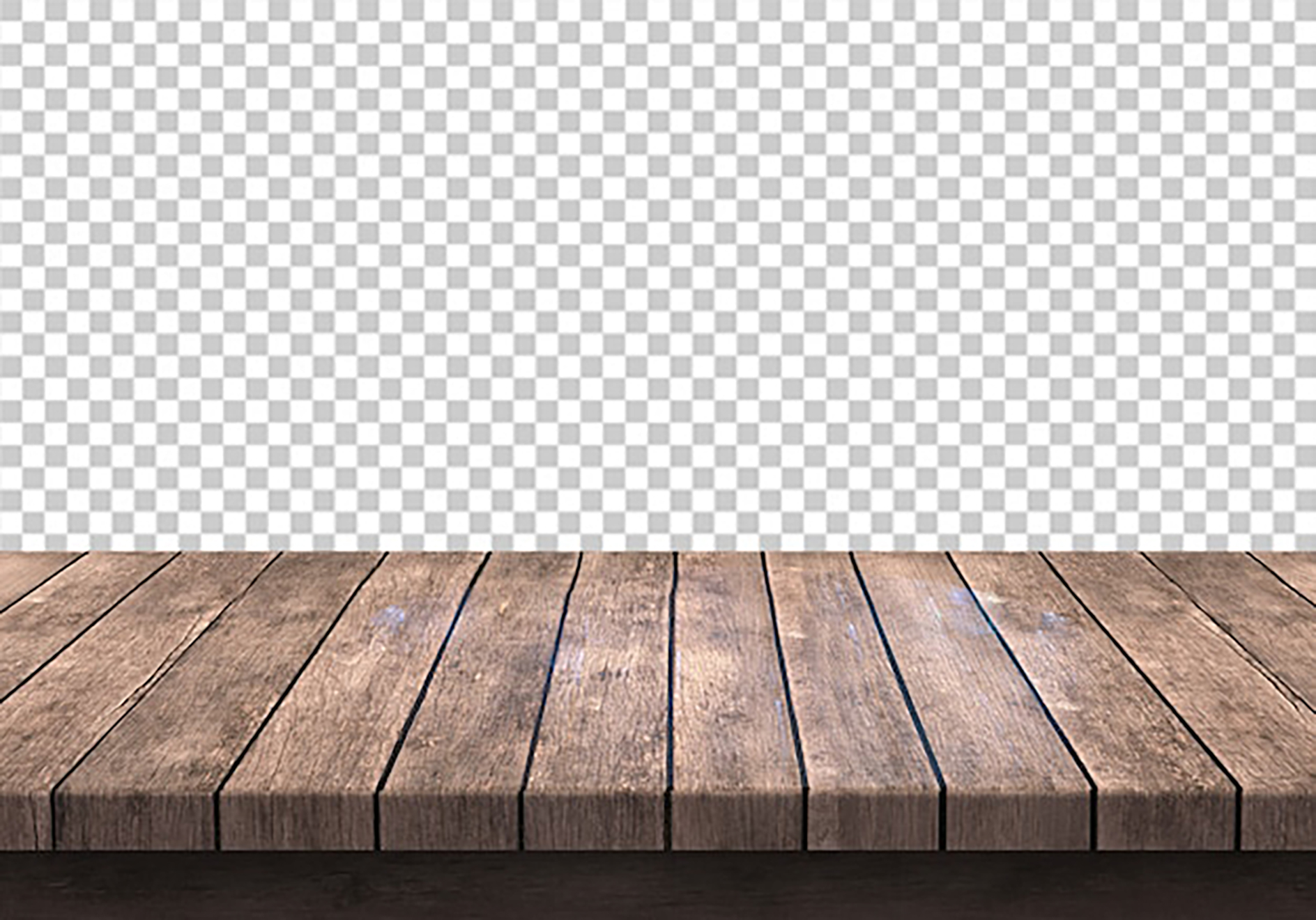 سه بعدی میز چوبی بدون بکگراند