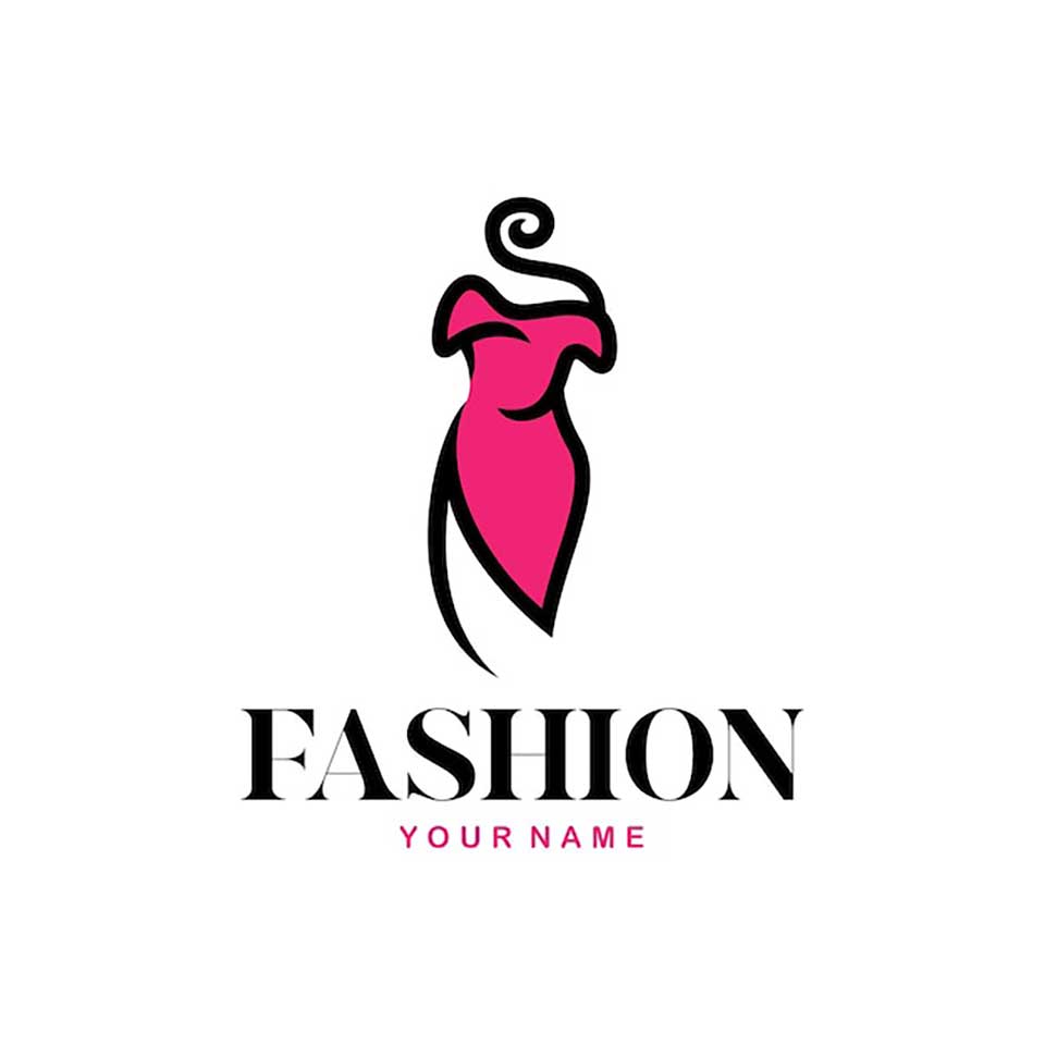 لوگوی مرتبط با مزون و فروش لباس